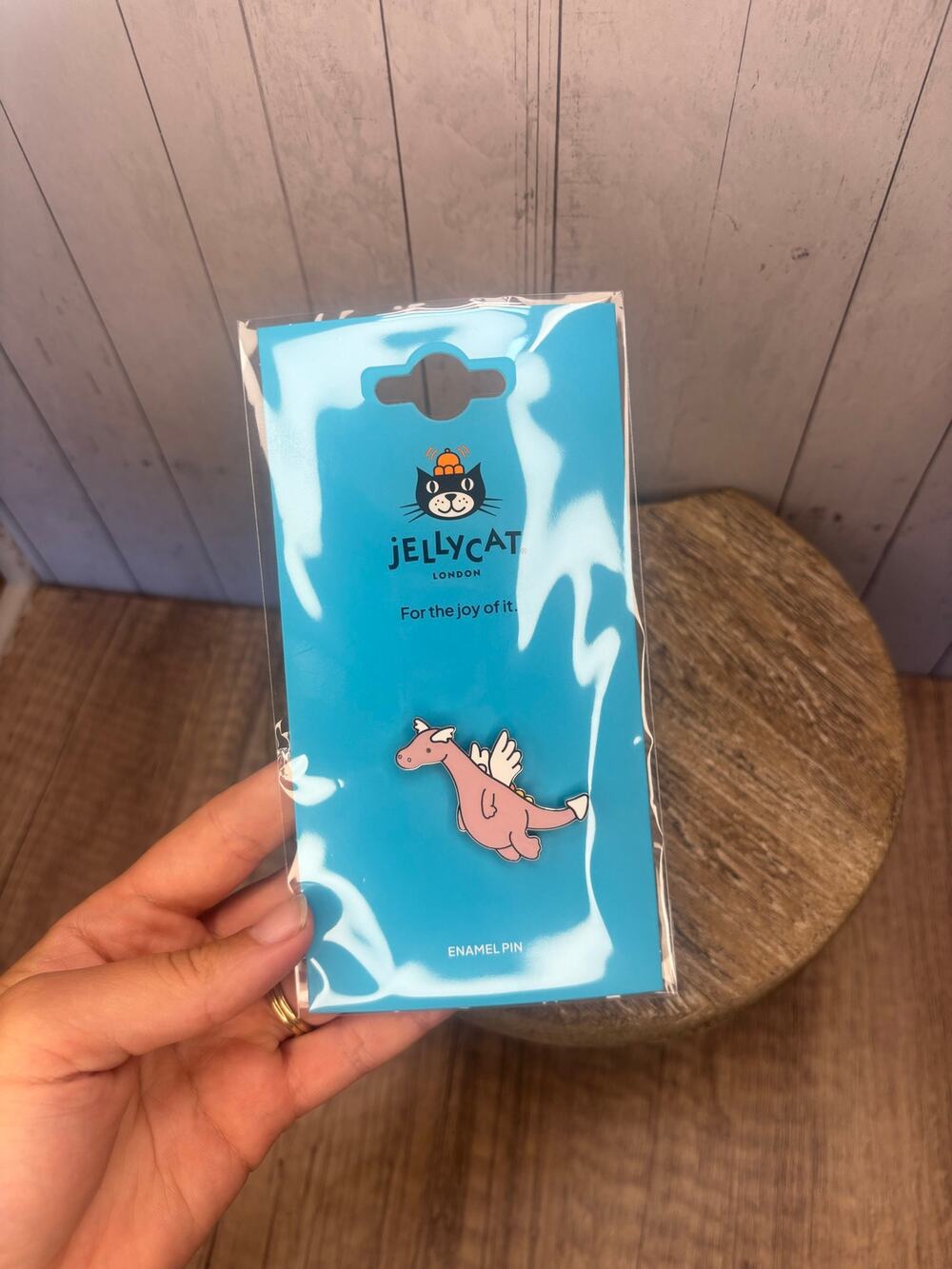 Jellycat Amusables Duskrise Dragon Jellycat Pin  Jellycat Enamel Pin